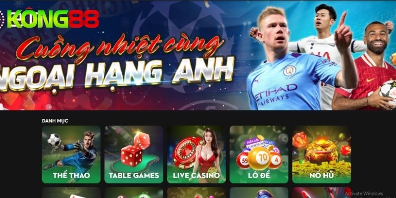 Giới thiệu KON88BET.COM đại diện chính thức của nhà cái KONG88 